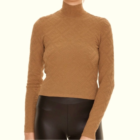 Pull diagonal FF Viscose sweater top